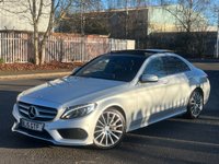 USED 2015 15 MERCEDES-BENZ C-CLASS 2.1 C220 BLUETEC AMG LINE PREMIUM PLUS 4d 170 BHP 
