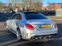 USED 2015 15 MERCEDES-BENZ C-CLASS 2.1 C220 BLUETEC AMG LINE PREMIUM PLUS 4d 170 BHP 