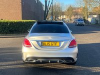USED 2015 15 MERCEDES-BENZ C-CLASS 2.1 C220 BLUETEC AMG LINE PREMIUM PLUS 4d 170 BHP 
