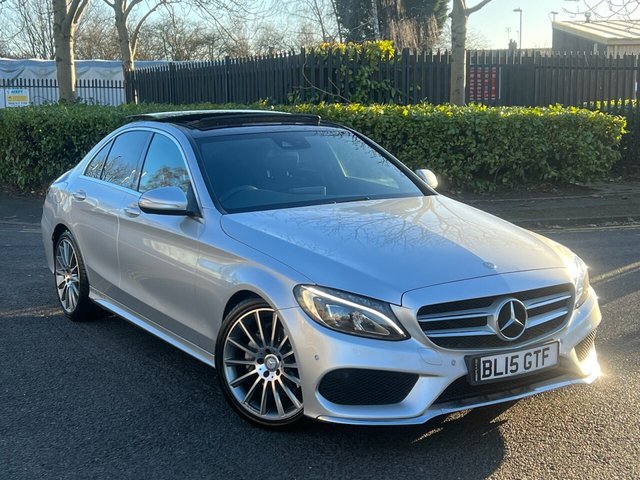 2015 15 Mercedes-Benz C-Class 2.1 C220 BLUETEC AMG LINE PREMIUM PLUS 4d 170 BHP