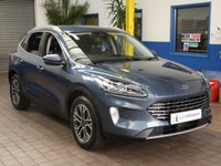 USED 2020 70 FORD KUGA 2.0 TITANIUM ECOBLUE 5d 188 BHP SPECIAL OFFER 12 MONTHS WARRANTY 4WD SAT NAV PART LEATHER CRUISE CONTROL PARKING SENSORS 1 OWNER SERVICE HISTORY 12 MONTHS WARRANTY