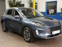 USED 2020 70 FORD KUGA 2.0 TITANIUM ECOBLUE 5d 188 BHP SPECIAL OFFER 12 MONTHS WARRANTY 4WD SAT NAV PART LEATHER CRUISE CONTROL PARKING SENSORS 1 OWNER SERVICE HISTORY 12 MONTHS WARRANTY