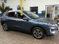 USED 2020 70 FORD KUGA 2.0 TITANIUM ECOBLUE 5d 188 BHP SPECIAL OFFER 12 MONTHS WARRANTY 4WD SAT NAV PART LEATHER CRUISE CONTROL PARKING SENSORS 1 OWNER SERVICE HISTORY 12 MONTHS WARRANTY