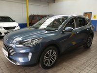 USED 2020 70 FORD KUGA 2.0 TITANIUM ECOBLUE 5d 188 BHP SPECIAL OFFER 12 MONTHS WARRANTY 4WD SAT NAV PART LEATHER CRUISE CONTROL PARKING SENSORS 1 OWNER SERVICE HISTORY 12 MONTHS WARRANTY
