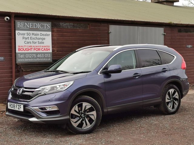 2018 18 Honda CR-V 1.6 I-DTEC EX 5d 158 BHP