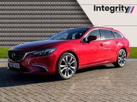 USED 2016 65 MAZDA 6 2.2 D SPORT NAV 5d 173 BHP BLUETOOTH HANDSFREE - USB INTERFACE - LEATHER SEATS - DAB RADIO - REVERSING CAMERA - PARKING SENSORS