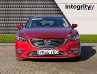 USED 2016 65 MAZDA 6 2.2 D SPORT NAV 5d 173 BHP BLUETOOTH HANDSFREE - USB INTERFACE - LEATHER SEATS - DAB RADIO - REVERSING CAMERA - PARKING SENSORS
