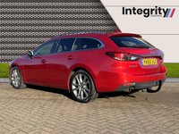 USED 2016 65 MAZDA 6 2.2 D SPORT NAV 5d 173 BHP BLUETOOTH HANDSFREE - USB INTERFACE - LEATHER SEATS - DAB RADIO - REVERSING CAMERA - PARKING SENSORS