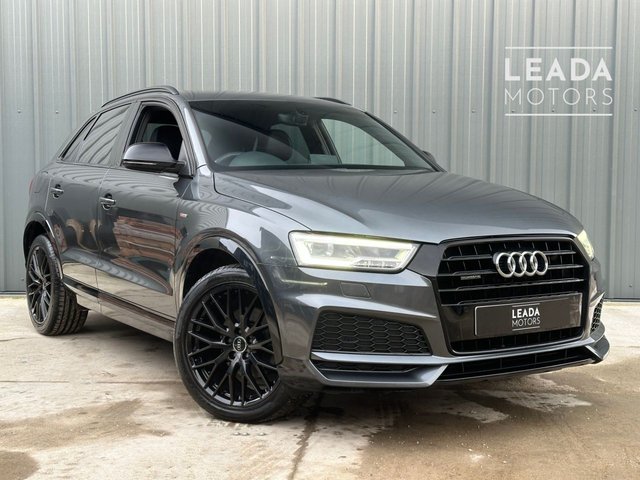 2017 17 Audi Q3 BLACK EDITION 2.0 TDI QUATTRO S-TRONIC 5d 182 BHP 