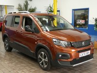 USED 2020 70 PEUGEOT RIFTER 1.5 BLUEHDI S/S GT LINE L 5d 129 BHP 7 SEATS SAT NAV CRUISE CONTROL PARKING SENSORS GENUINE LOW MILEAGE 6 MONTHS GOLD WARRANTY