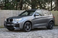 USED 2015 65 BMW X3 2.0 XDRIVE20D M SPORT 5d 188 BHP SUNROOF, H/K, M SPORT+, FSH