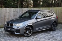 USED 2015 65 BMW X3 2.0 XDRIVE20D M SPORT 5d 188 BHP SUNROOF, H/K, M SPORT+, FSH