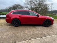 USED 2016 66 MAZDA 6 2.2 D SPORT NAV 5d 148 BHP Estate Camera Sensors Navigation Head Up Display, Heated Seats