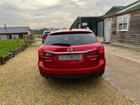 USED 2016 66 MAZDA 6 2.2 D SPORT NAV 5d 148 BHP Estate Camera Sensors Navigation Head Up Display, Heated Seats