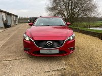 USED 2016 66 MAZDA 6 2.2 D SPORT NAV 5d 148 BHP Estate Camera Sensors Navigation Head Up Display, Heated Seats