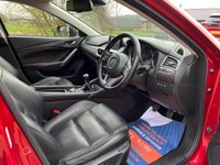 USED 2016 66 MAZDA 6 2.2 D SPORT NAV 5d 148 BHP Estate Camera Sensors Navigation Head Up Display, Heated Seats