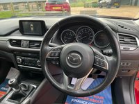 USED 2016 66 MAZDA 6 2.2 D SPORT NAV 5d 148 BHP Estate Camera Sensors Navigation Head Up Display, Heated Seats