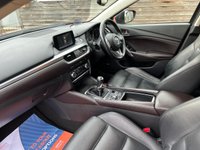 USED 2016 66 MAZDA 6 2.2 D SPORT NAV 5d 148 BHP Estate Camera Sensors Navigation Head Up Display, Heated Seats