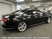 USED 2015 65 AUDI A8 LWB TDI V6 QUATTRO SE EXECUTIVE EURO 6 262 PS UK DELIVERY FLAT FEE &pound;175 (SUBJECT TO DEAL) *OVER 100 IMAGES ON OUR WEBSITE*BESPOKE FINANCE ARRANGED*PART EXCHANGE WELCOME*ALL VEHICLES HPI CLEAR