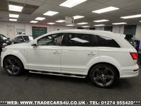 USED 2014 64 AUDI Q7 3.0 TDI QUATTRO S LINE SPORT EDITION 5d 245 PS UK DELIVERY FLAT FEE &pound;175 (SUBJECT TO DEAL) *OVER 100 IMAGES ON OUR WEBSITE*BESPOKE FINANCE ARRANGED*PART EXCHANGE WELCOME*ALL VEHICLES HPI CLEAR