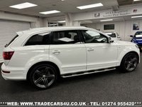 USED 2014 64 AUDI Q7 3.0 TDI QUATTRO S LINE SPORT EDITION 5d 245 PS UK DELIVERY FLAT FEE &pound;175 (SUBJECT TO DEAL) *OVER 100 IMAGES ON OUR WEBSITE*BESPOKE FINANCE ARRANGED*PART EXCHANGE WELCOME*ALL VEHICLES HPI CLEAR
