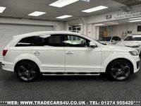 USED 2014 64 AUDI Q7 3.0 TDI QUATTRO S LINE SPORT EDITION 5d 245 PS UK DELIVERY FLAT FEE &pound;175 (SUBJECT TO DEAL) *OVER 100 IMAGES ON OUR WEBSITE*BESPOKE FINANCE ARRANGED*PART EXCHANGE WELCOME*ALL VEHICLES HPI CLEAR