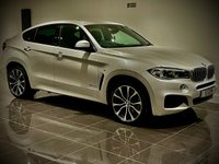 USED 2018 68 BMW X6 3.0L XDRIVE40D M SPORT 4d AUTO 309 BHP 6 6 MONTHS WARRANTY P/X FINANCE PCP