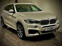 USED 2018 68 BMW X6 3.0L XDRIVE40D M SPORT 4d AUTO 309 BHP 6 6 MONTHS WARRANTY P/X FINANCE PCP
