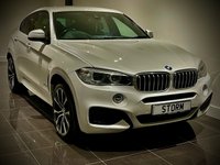 USED 2018 68 BMW X6 3.0L XDRIVE40D M SPORT 4d AUTO 309 BHP 6 6 MONTHS WARRANTY P/X FINANCE PCP