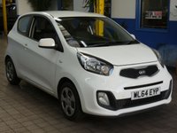 USED 2015 64 KIA PICANTO 1.0 1 3d 68 BHP &pound;0 ROAD TAX NICE TIDY EXAMPLE 2 OWNERS FROM NEW 8 SERVICES TO 78K MILES