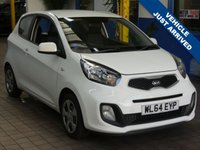USED 2015 64 KIA PICANTO 1.0 1 3d 68 BHP &pound;0 ROAD TAX NICE TIDY EXAMPLE 2 OWNERS FROM NEW 8 SERVICES TO 78K MILES