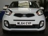 USED 2015 64 KIA PICANTO 1.0 1 3d 68 BHP &pound;0 ROAD TAX NICE TIDY EXAMPLE 2 OWNERS FROM NEW 8 SERVICES TO 78K MILES