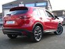 USED 2015 12 MAZDA CX-5 2.2 D SPORT NAV 5d 148 BHP Finished in SOUL RED PEARL with contrasting BLACK HEATED LEATHER trim. This Mazda really is one of the best large family cars to drive. The Mazda CX-5's smart exterior is mirrored by its well-equipped cabin. Features include, &pound;35 Road tax, BOSE, Nav, DAB, B/Tooth, Memory Heated Leather,Sensors 19" Alloys, Rear View Camera and more. Dealer Serviced at 12984 miles, 25496 miles, 37971 miles, 46343 miles, 50591 miles, 64710 miles, 80312 miles, 94962 miles, 114839 miles and at 137621 miles..