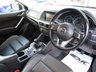 USED 2015 12 MAZDA CX-5 2.2 D SPORT NAV 5d 148 BHP Finished in SOUL RED PEARL with contrasting BLACK HEATED LEATHER trim. This Mazda really is one of the best large family cars to drive. The Mazda CX-5's smart exterior is mirrored by its well-equipped cabin. Features include, &pound;35 Road tax, BOSE, Nav, DAB, B/Tooth, Memory Heated Leather,Sensors 19" Alloys, Rear View Camera and more. Dealer Serviced at 12984 miles, 25496 miles, 37971 miles, 46343 miles, 50591 miles, 64710 miles, 80312 miles, 94962 miles, 114839 miles and at 137621 miles..