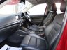 USED 2015 12 MAZDA CX-5 2.2 D SPORT NAV 5d 148 BHP Finished in SOUL RED PEARL with contrasting BLACK HEATED LEATHER trim. This Mazda really is one of the best large family cars to drive. The Mazda CX-5's smart exterior is mirrored by its well-equipped cabin. Features include, &pound;35 Road tax, BOSE, Nav, DAB, B/Tooth, Memory Heated Leather,Sensors 19" Alloys, Rear View Camera and more. Dealer Serviced at 12984 miles, 25496 miles, 37971 miles, 46343 miles, 50591 miles, 64710 miles, 80312 miles, 94962 miles, 114839 miles and at 137621 miles..