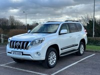 USED 2015 15 TOYOTA LAND CRUISER 3.0 D-4D INVINCIBLE 5d 188 BHP SAT NAV / HEATED SEATS