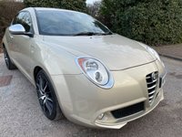 USED 2013 13 ALFA ROMEO MITO 1.4 TB MULTIAIR SPORTIVA 3d 135 BHP 18in GLOSS BLACK ALLOYS - BLUE&ME