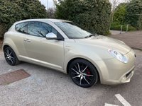 USED 2013 13 ALFA ROMEO MITO 1.4 TB MULTIAIR SPORTIVA 3d 135 BHP 18in GLOSS BLACK ALLOYS - BLUE&ME