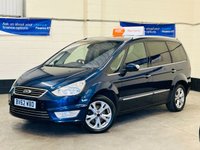 USED 2012 62 FORD GALAXY 2.0 TITANIUM TDCi 5 DOOR 138 BHP PANORAMIC SUNROOF WITH 11 SERVICES