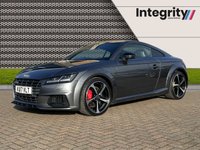 USED 2017 17 AUDI TT 2.0 TTS TFSI QUATTRO BLACK EDITION 2d 306 BHP SATELITTE NAVIGATION - BLUETOOTH HANDSFREE - HEATED SEATS - TFT DRIVER INFORMATION DISPLAY - DAB RADIO - 19" TITANIUM FINISH ALLOY WHEELS - BANG AND OLUFSEN AUDIO SYSTEM