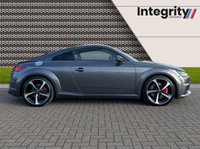 USED 2017 17 AUDI TT 2.0 TTS TFSI QUATTRO BLACK EDITION 2d 306 BHP SATELITTE NAVIGATION - BLUETOOTH HANDSFREE - HEATED SEATS - TFT DRIVER INFORMATION DISPLAY - DAB RADIO - 19" TITANIUM FINISH ALLOY WHEELS - BANG AND OLUFSEN AUDIO SYSTEM