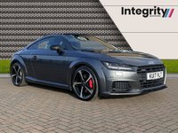 USED 2017 17 AUDI TT 2.0 TTS TFSI QUATTRO BLACK EDITION 2d 306 BHP SATELITTE NAVIGATION - BLUETOOTH HANDSFREE - HEATED SEATS - TFT DRIVER INFORMATION DISPLAY - DAB RADIO - 19" TITANIUM FINISH ALLOY WHEELS - BANG AND OLUFSEN AUDIO SYSTEM