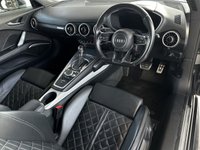 USED 2017 17 AUDI TT 2.0 TTS TFSI QUATTRO BLACK EDITION 2d 306 BHP SATELITTE NAVIGATION - BLUETOOTH HANDSFREE - HEATED SEATS - TFT DRIVER INFORMATION DISPLAY - DAB RADIO - 19" TITANIUM FINISH ALLOY WHEELS - BANG AND OLUFSEN AUDIO SYSTEM