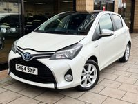 USED 2014 64 TOYOTA YARIS 1.5 HYBRID EXCEL 5d 73 BHP Glass Roof + Smart Pack