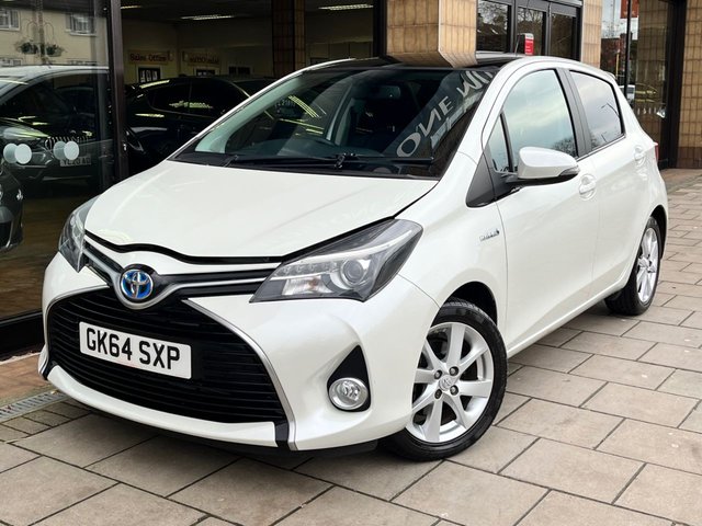 2014 64 Toyota Yaris 1.5 HYBRID EXCEL 5d 73 BHP