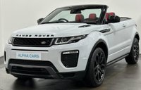 USED 2017 66 LAND ROVER RANGE ROVER EVOQUE 2.0 TD4 HSE DYNAMIC 3d 177 BHP Stylish Evoque Convertible Striking Yulong White , Ebony / Pimento Leather