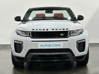 USED 2017 66 LAND ROVER RANGE ROVER EVOQUE 2.0 TD4 HSE DYNAMIC 3d 177 BHP Stylish Evoque Convertible Striking Yulong White , Ebony / Pimento Leather