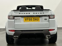 USED 2017 66 LAND ROVER RANGE ROVER EVOQUE 2.0 TD4 HSE DYNAMIC 3d 177 BHP Stylish Evoque Convertible Striking Yulong White , Ebony / Pimento Leather