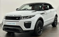 USED 2017 66 LAND ROVER RANGE ROVER EVOQUE 2.0 TD4 HSE DYNAMIC 3d 177 BHP Stylish Evoque Convertible Striking Yulong White , Ebony / Pimento Leather