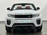 USED 2017 66 LAND ROVER RANGE ROVER EVOQUE 2.0 TD4 HSE DYNAMIC 3d 177 BHP Stylish Evoque Convertible Striking Yulong White , Ebony / Pimento Leather